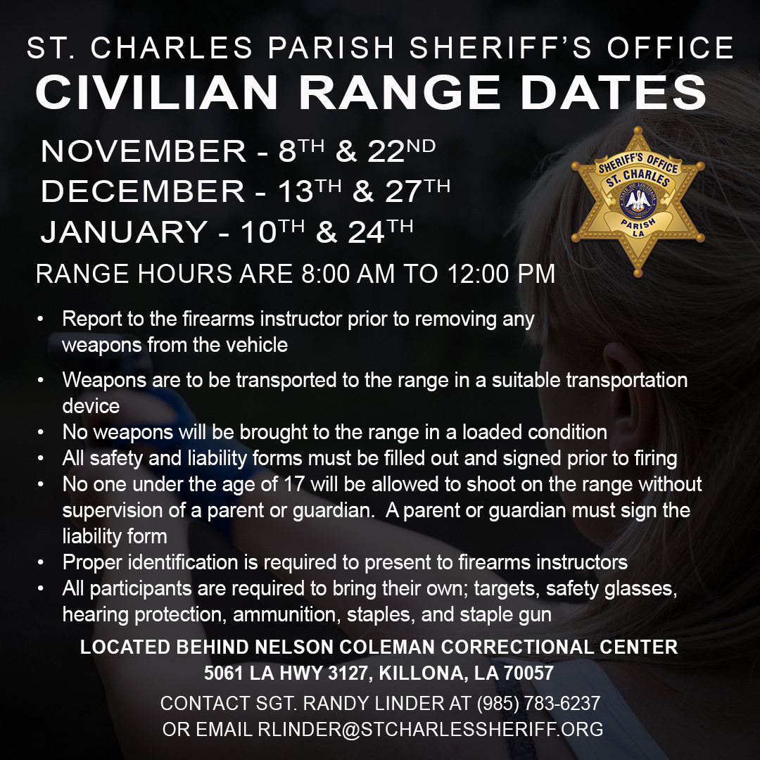 Civilian Range Dates Nov 25 - Jan 26